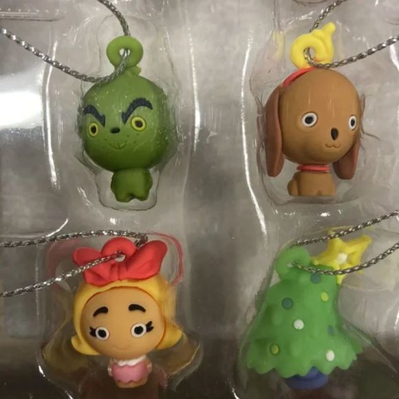 Hallmark Dr. Seuss How The Grinch Stole Christmas! Miniature Ornaments Set of 6 - Picture 7 of 11